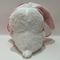 35cm 14&quot; Pink&amp; White Easter Plush Toy Bunny Rabbit Dipenuhi Hewan di Strawberry