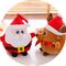 Mainan Plush yang Dipenuhi Mainan Plush Natal Tinggi 25cm Hanya Cuci Tangan